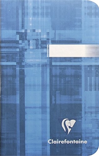 Clairefontaine 63596 °C notatki trzonkiem (linie, 9 x 14 cm, 48 arkuszy) 1er Pack posortowane pod względem koloru 63596C