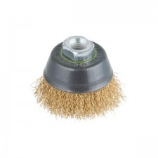 Wolfcraft Szczotka doczołowa 70 mm/M14 drut mosiężny 2748000 WF2748000