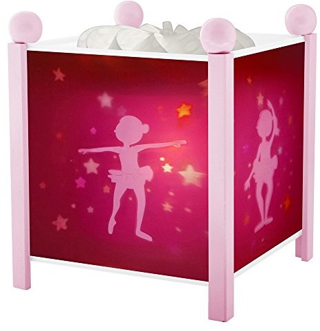 Trousselier lampka nocna  magiczna latarnia baleriny  kolory do wyboru jeden rozmiar Rosa