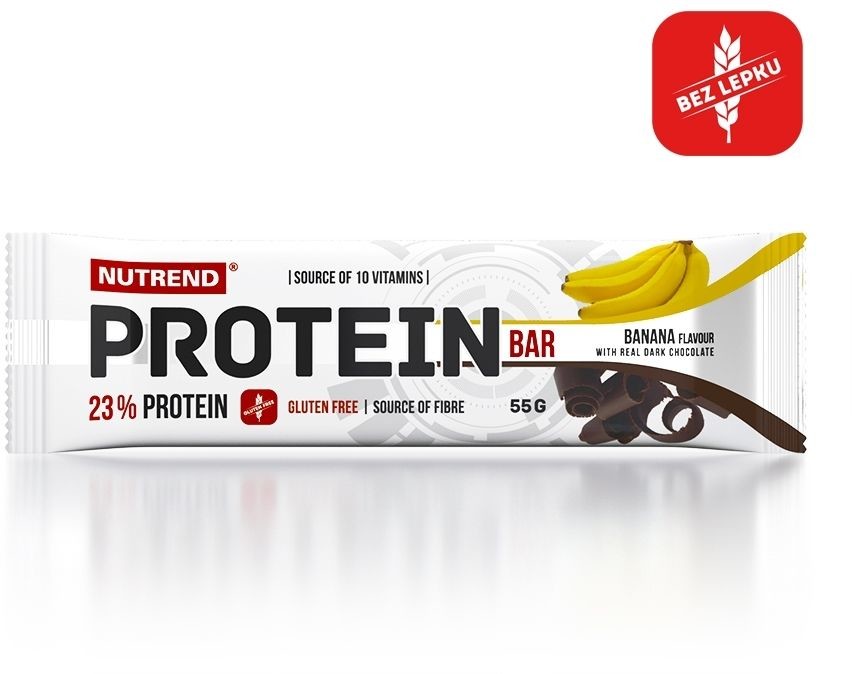 Nutrend PROTEIN BAR 55g banan