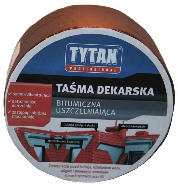 Tytan Taśma dekarska USZCZELNIAJĄCA BITUMICZNA Karton