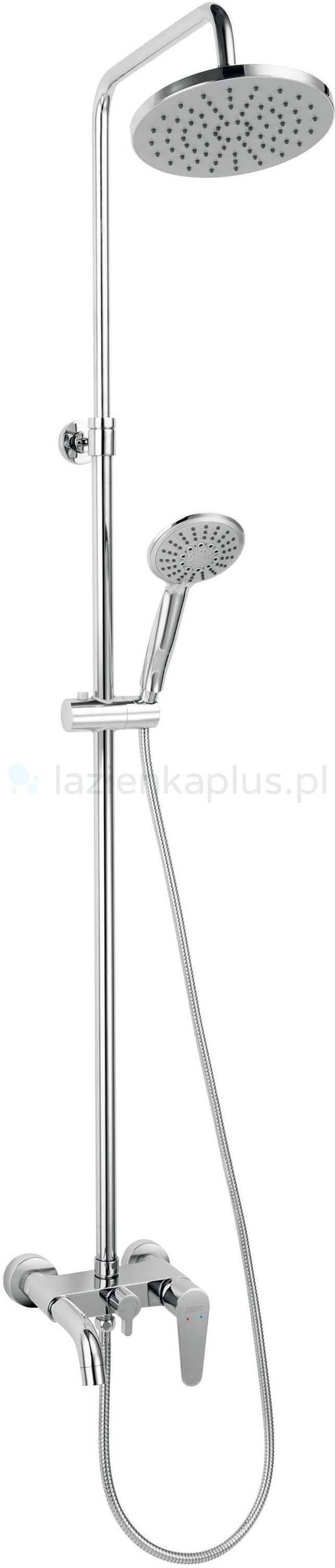 Ferro Algeo zestaw prysznicowy chrom NP78BAG13U