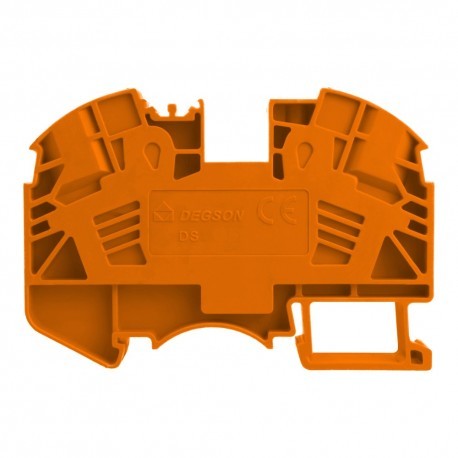 Geberit DEGSON szynowa przelotowa zaciskowa pomarańczowa 16mm2 1P DS16-01P-15-00A(H)