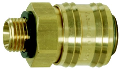 KS Tools 515.3480 złącze z mosiądzu z gwintem zewnętrznym, 22 X 8 MM 515.3480