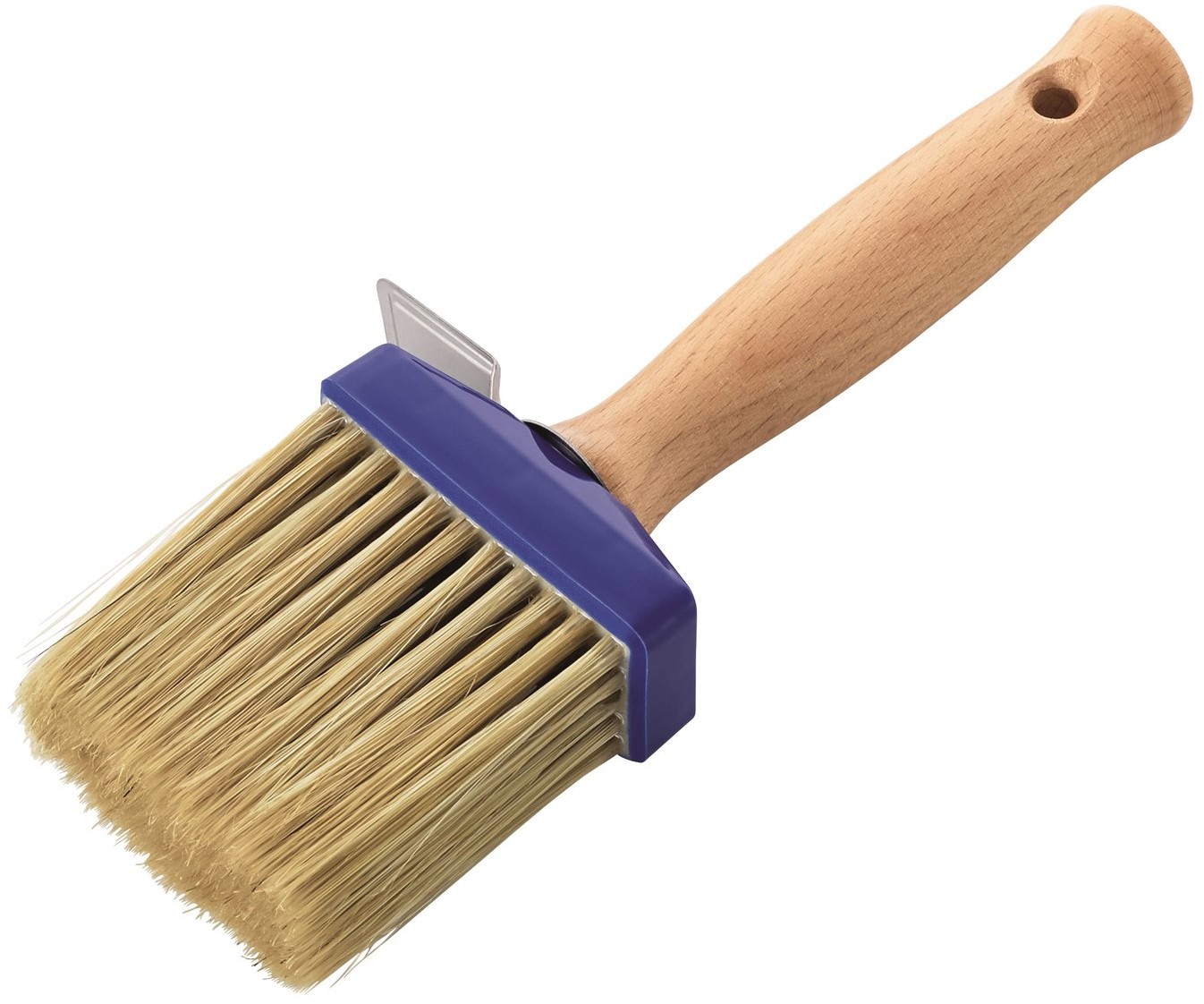 LUX-TOOLS Pędzel ławkowiec z drewnianym uchwytem 30 mm x 70 mm