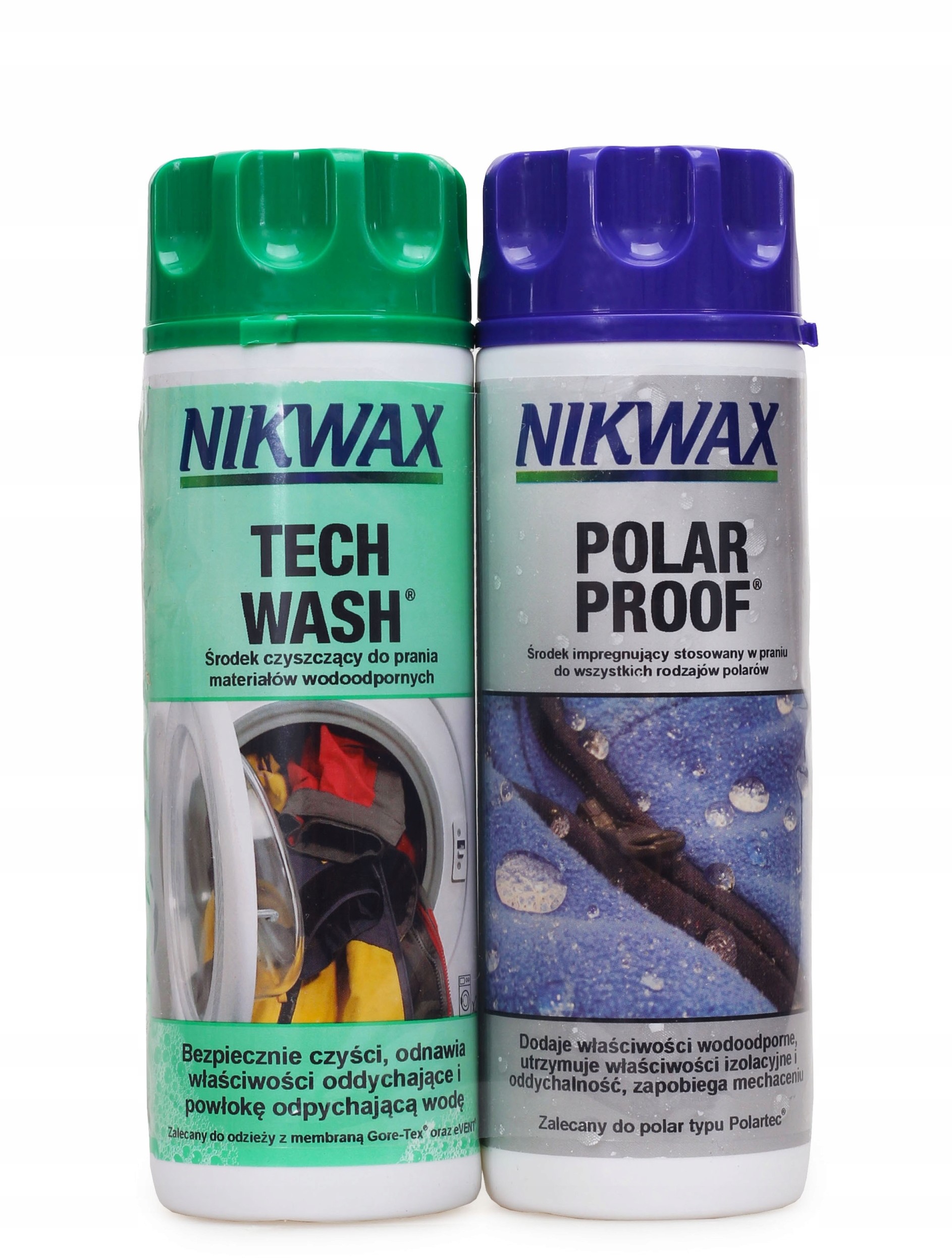 Nikwax Tech Wash 300ml + Polar Proof 300ml