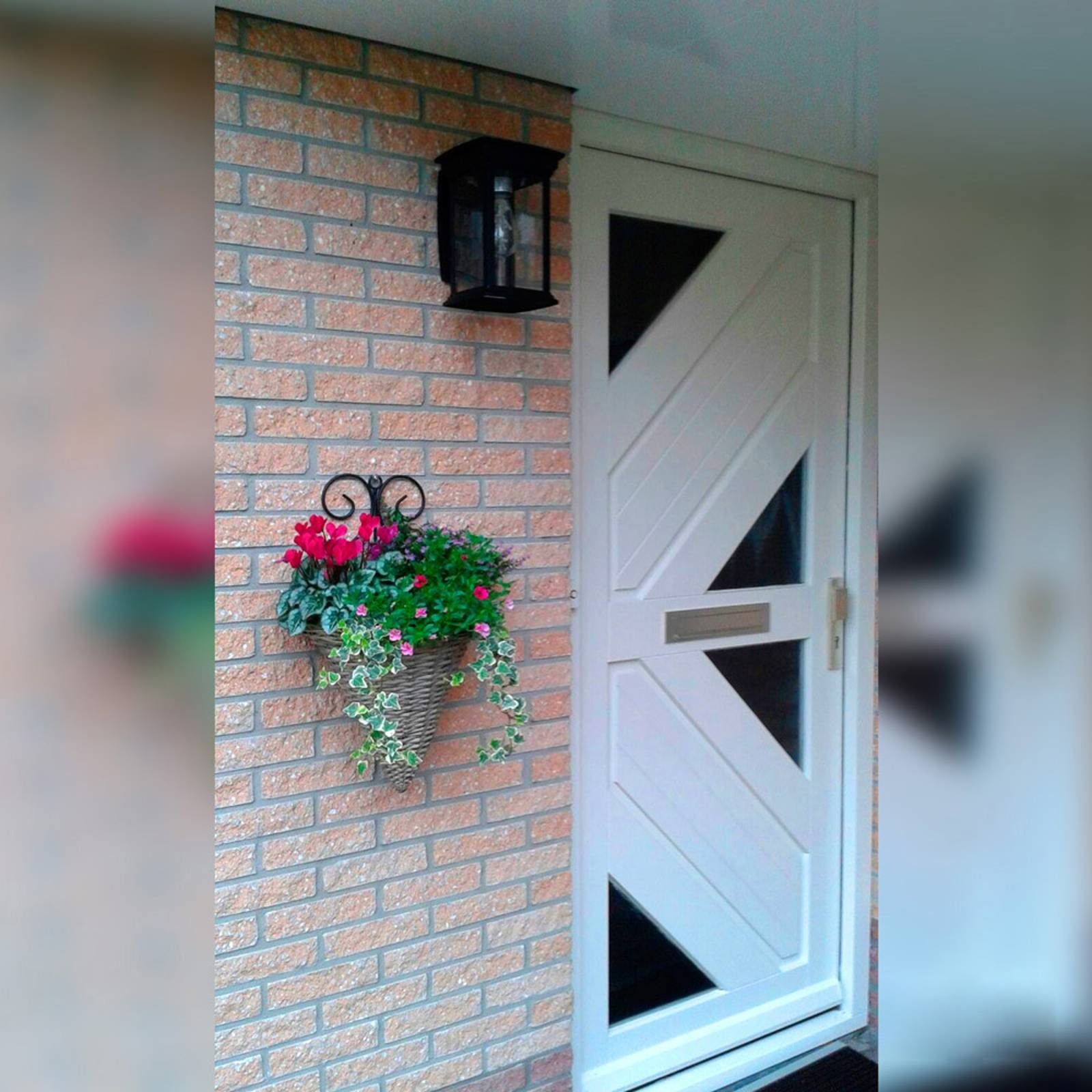 K. S. VERLICHTING Kinkiet zewnętrzny Carlton ze szklanym kloszem