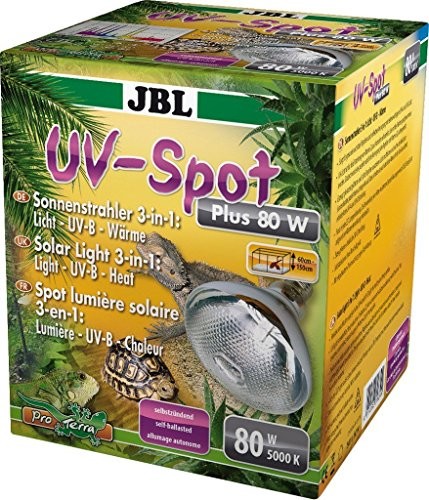JBL UV-Spot reflektor z spektrum światła dziennego, światło, odporny na działanie promieni UV-B, ciepło, E27, odporny na działanie promieni UV-Spot Plus