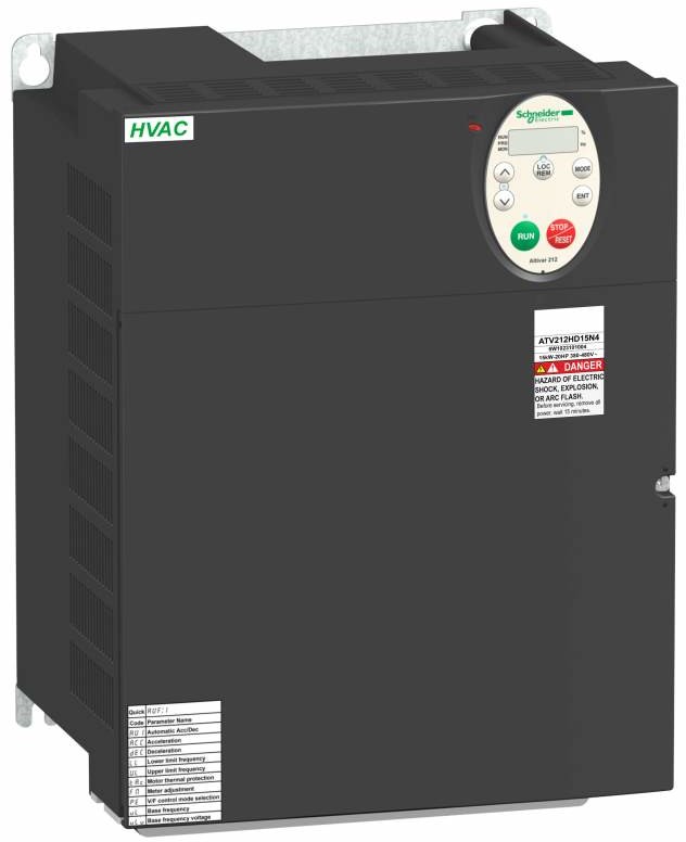 SCHNEIDER Przemiennik-częstotliwości-ATV212-3-fazowe-380-480V-AC-50-60Hz-185kW-37A-IP21 ATV212HD18N4