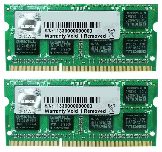 G.Skill 16GB F3-1600C11D-16GSL
