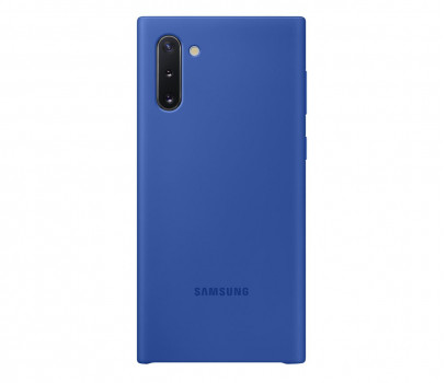 Samsung Silicone Cover do Galaxy Note 10 Niebieski EF-PN970TLEGWW