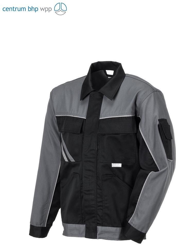 Planam HIGHLINE MĘSKA KURTKA; DIN EN ISO 6330; CZARNY/ŁUPKOWY/CYNKOWY (54)