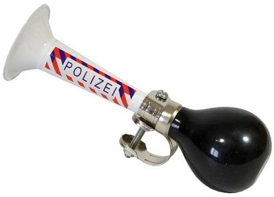 DUNLOP Trąbka rowerowa DUNLOP Politie Biały