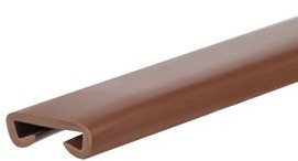 Quest Listwa poręczowa PCV PREMIUM poręczówka 40x8mm brąz 1 mb 460-56/PS-braz