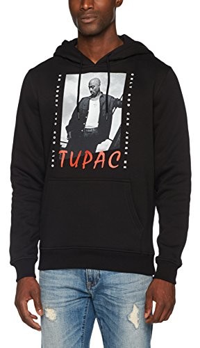 Mister Tee Herren Tupac ogcjm bluza z kapturem Hoodie, czarny, xxl MT544