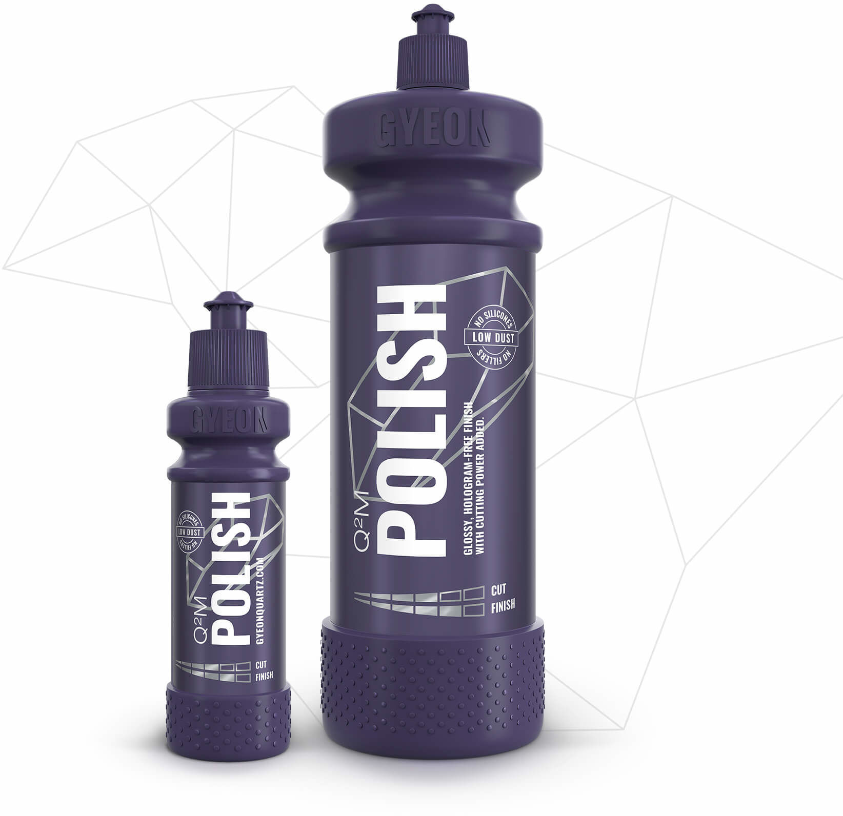 Gyeon Gyeon Q2M Polish - średnio ścierna pasta polerska, doskonałe wykończenie, baza wodna 1l GYE000041