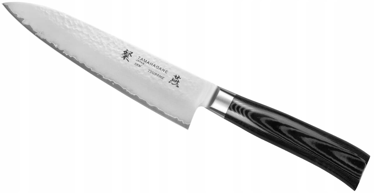 Tamahagane Tsubame Black Nóż Szefa Kuchni 18cm