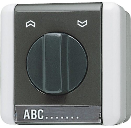 Jung przycisk 834.10 W/włącznik dwustronna, 1-biegunowy 834.10W