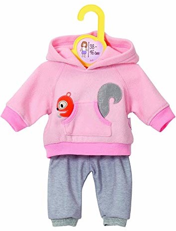 Zapf Creation Dolly Moda 870044 Dolly Moda Strój Sportowy Różowy, Odzież Dla Lalek 39-46 cm, Wielokolorowy 870044