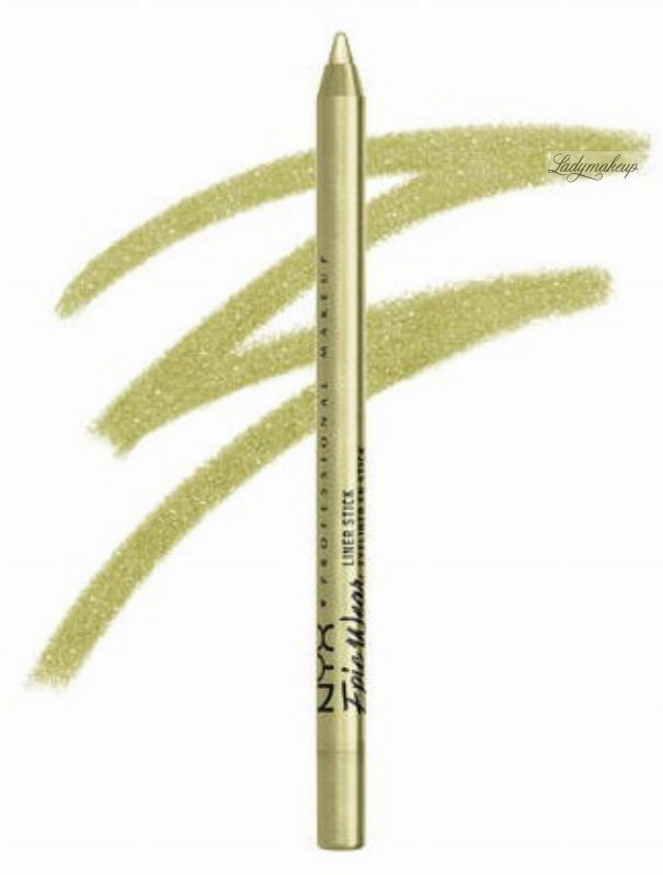 NYX professional makeup Professional Makeup - Epic Wear Liner Stick - Wodoodporny eyeliner w kredce - EWLS24 CHARTREUSE FLASH