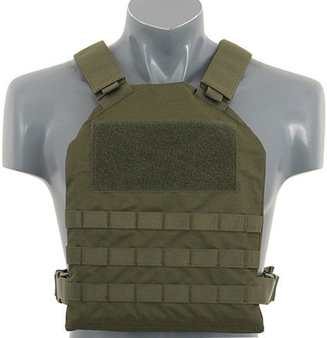 8fields Kamizelka taktyczna 8Fields Simple Plate Carrier - olive (M51611030-OD) M51611030-OD