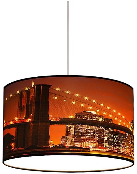 Lampdar Sanneli 0104 - Lampa wisząca CITY 1xE27/60W/230V