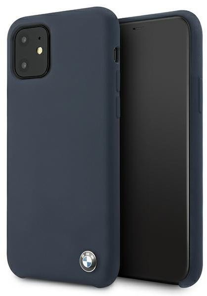 Etui BMW BMHCN61SILNA iPhone 11 granatowy/navy hardcase Silicone Signature