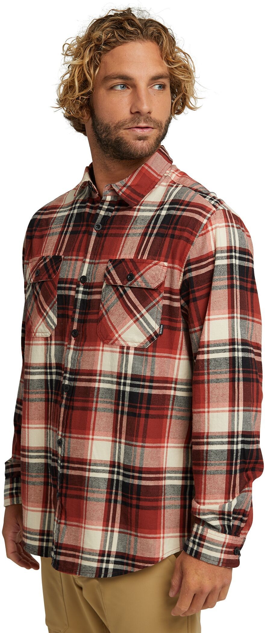 Burton koszula męska BRIGHTON FLANNEL Tandori Stump Plaid