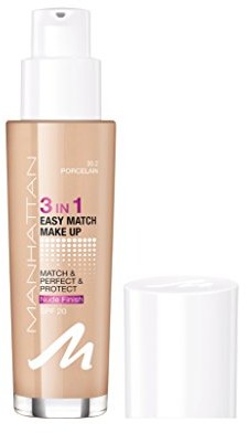 MANHATTAN 3in1 Easy Match Make Up, 30 ml 21005154302