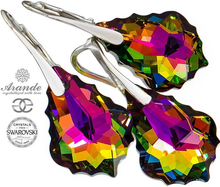 Arande SWAROVSKI KOMPLET VITRAIL MEDIUM SREBRO CERTYFIKAT 700305