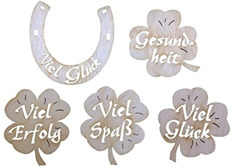 Petra's Bastel News Petra's Bastel-News A-kv05pvg6 10-częściowy zestaw drewniana, 