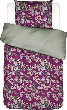Perfect Covers & Co Pościel Plums 135 x 200 cm z poszewką na poduszkę 60 x 80 cm 100438-165-03
