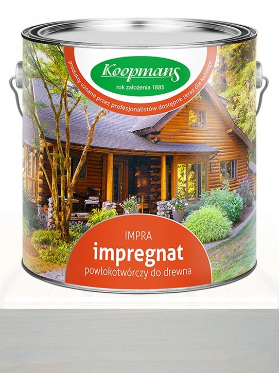 Koopmans Impra Impregnat drewna 2,5L 030 Szary par