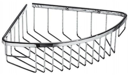 Lineabeta Kosz pod prysznic prysznic półki 30 x 24 cm chromowany Filo 50003.29