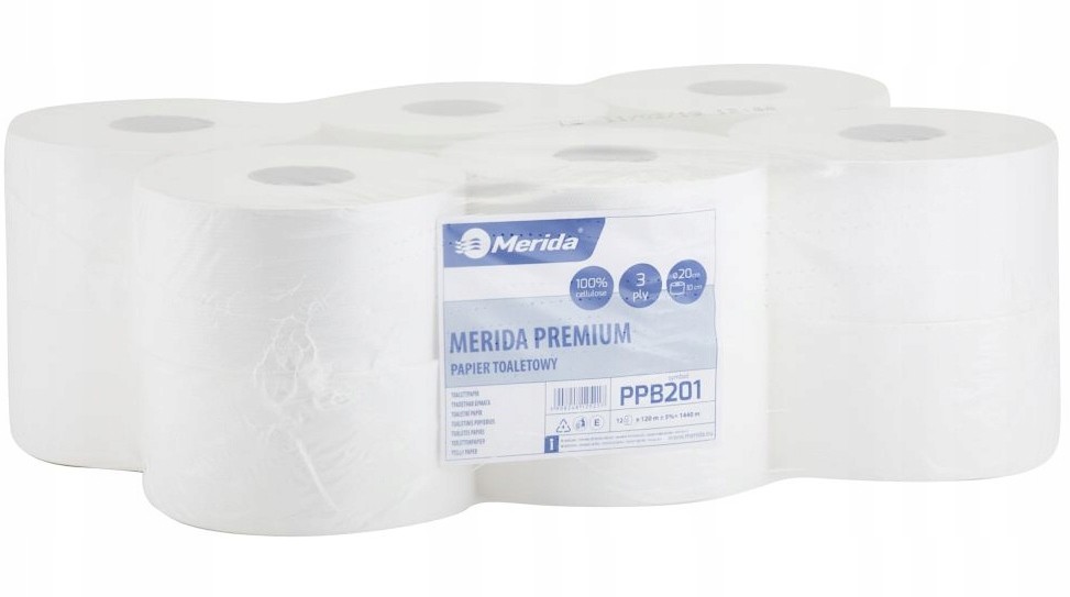 Merida Papier Toaletowy Premium 120m 12 szt PPB201