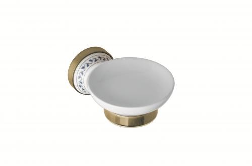 Bemeta KERA mydelniczka brąz z ozdobnym elementem ceramicznym 144708027 144708027