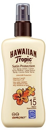 Hawaiian Tropic satyna Protection Sun Spray Lotion LSF 15, 200 ML Y00619A0