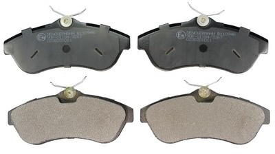 DENCKERMANN Zestaw klocków hamulcowych, hamulce tarczowe B110946
