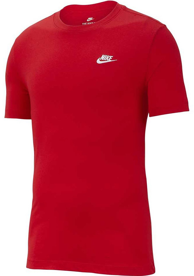 Nike Koszulka męska Club Tee czerwona AR4997 657 K6309