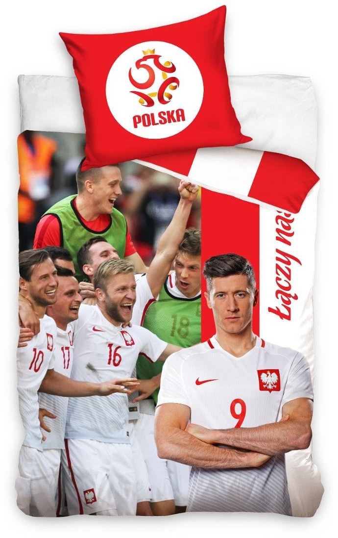 Carbotex Pościel Reprezentacja Polski PZPN 160x200 cm, 2-częściowa