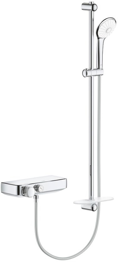 Grohe Grohtherm Smartcontrol bateria prysznicowa z termostatem z zestawem prysznicowym chrom 34721000