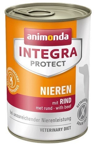 Animonda Integra Integra Protect Nieren dla psa wołowina puszka 400g 14440