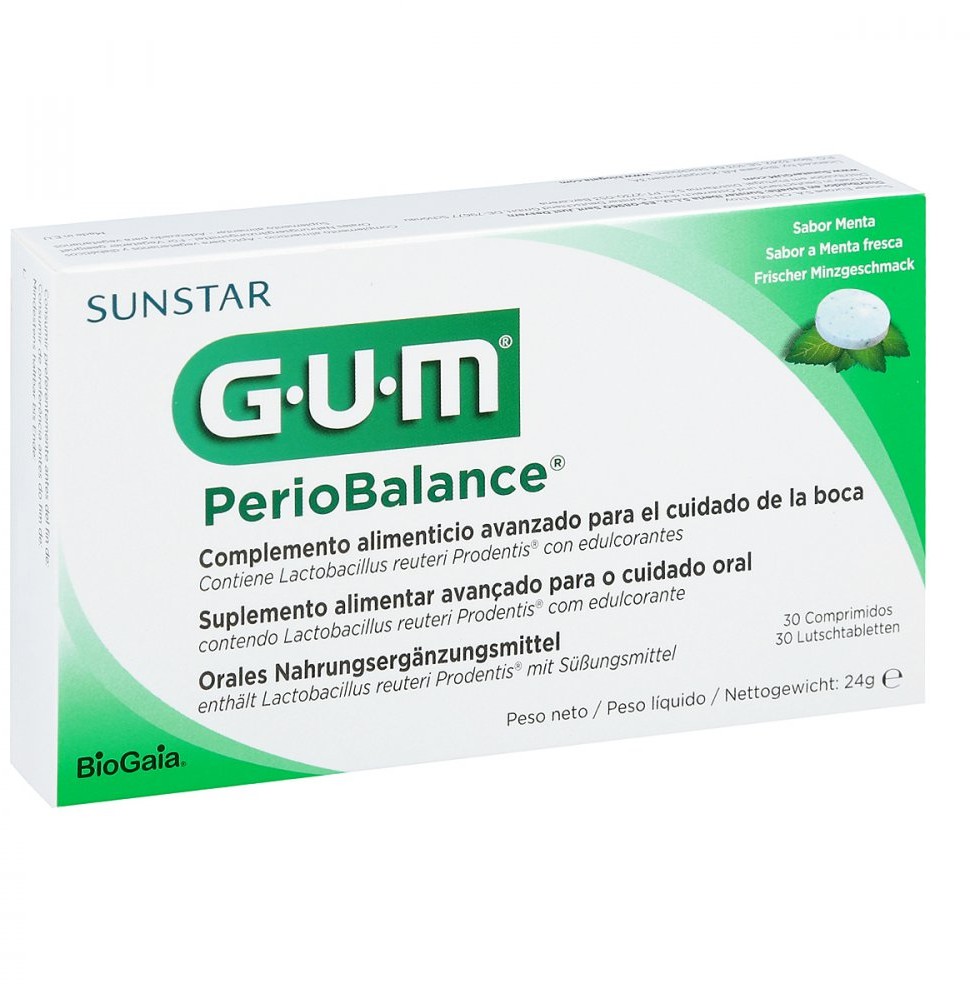 Sunstar Deutschland GmbH Gum Periobalance tabletki do ssania 30 szt.