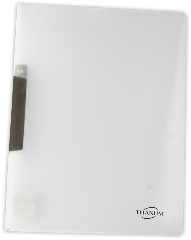 Titanum Skoroszyty A4 transparentna 400g (SKPBK)