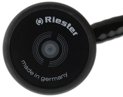 RIESTER Riester  Duplex 2.0 z aluminiową głowicą-czarny Stetoskop o dwustronnej głowicy posiadający doskonałe parametry odłuchowe RIESTER 4200-01
