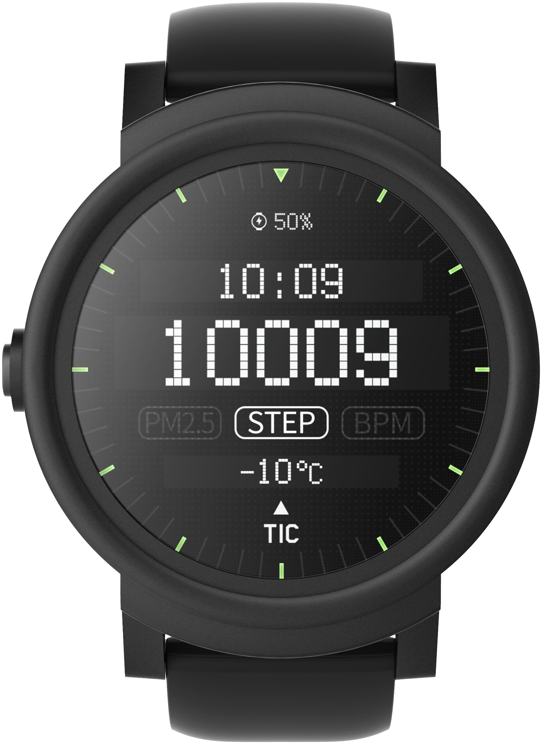 TICWATCH MOBVOI E SHADOW Czarny