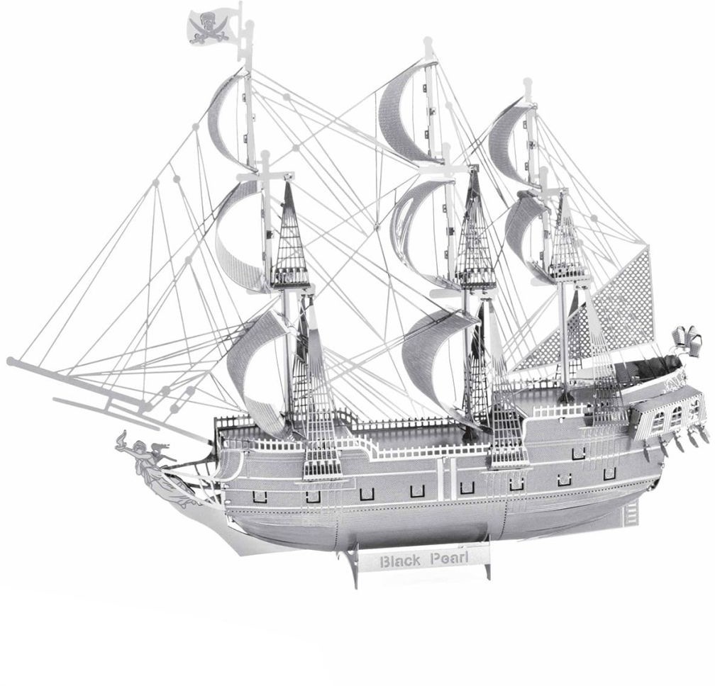 Eureka ICONX Model statku 3D, Black Pearl, cięcie laserowe, 575016