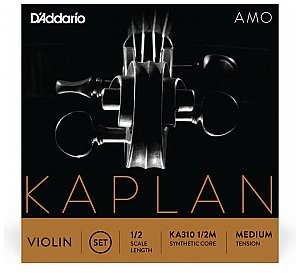D'Addario D'Addario Kaplan Amo Zestaw strun do skrzypiec 1/2 Medium Tension KA310 1/2M