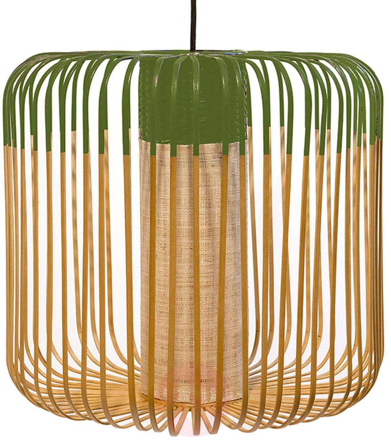 Forestier Forestier Bamboo Light M lampa wisząca zielona