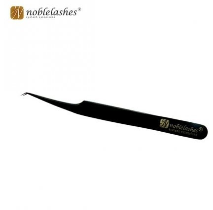 NOBLE LASHES Pęseta Plasma Black L Mini NOBLE LASHES NOB000403